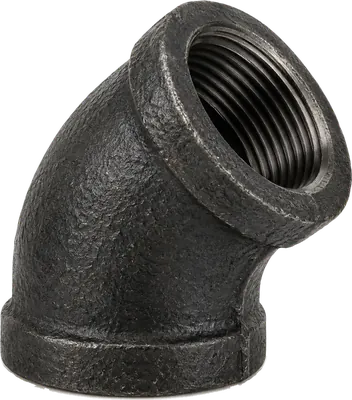 BI elbow 45°, pipe fittings and flanges from Iron Republic PH