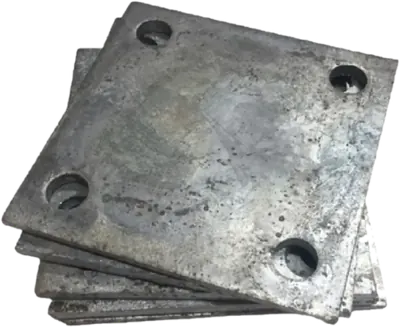 Foundation plate, plates and connectors from Iron Republic PH