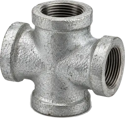 GI cross tee, pipe fittings and flanges from Iron Republic PH