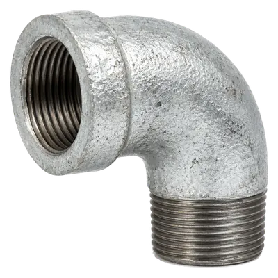 GI street elbow, pipe fittings and flanges from Iron Republic PH