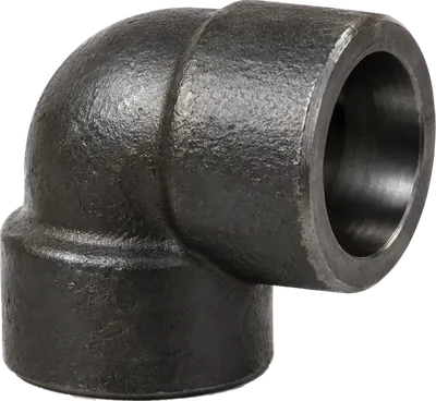 BI socket-weld elbow 90° (forged), pipe fittings and flanges from Iron Republic PH